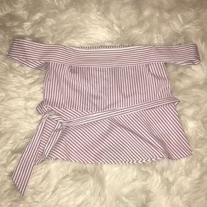 Lavender Stripe Express Top